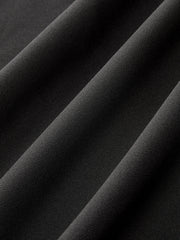 Cut-Out Contrast Collared Maxi Dress