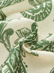 Paisley Print Wrap Skirt