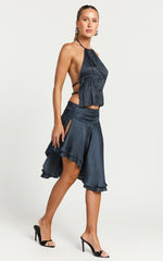 Lioness - Legacy Midi Skirt in Navy