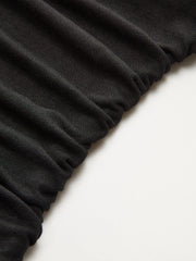 Color-Block Panel Tie-Waist Shirt