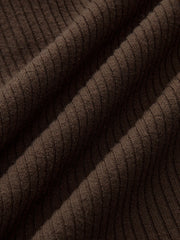 Ribbed Button-Front Tank Top