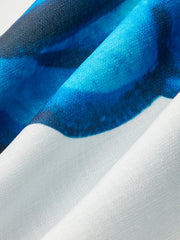 Strapless Floral Print Maxi Dress