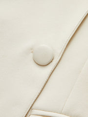 Long Sleeve Belted Blazer