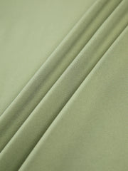 Semi-Sheer Long Sleeve Crop Top