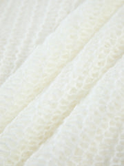 Sheer Open Knit Oversized Sweater